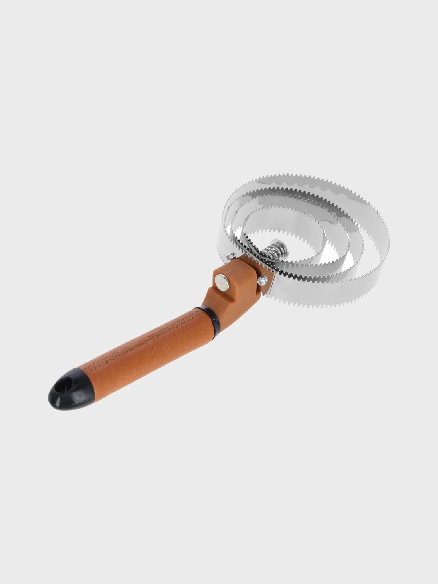 COVALLIERO METALOWE ZGRZEBŁO SPIRALNE DO CZYSZCZENIA KONIA DELUXE - Covalliero Equishop