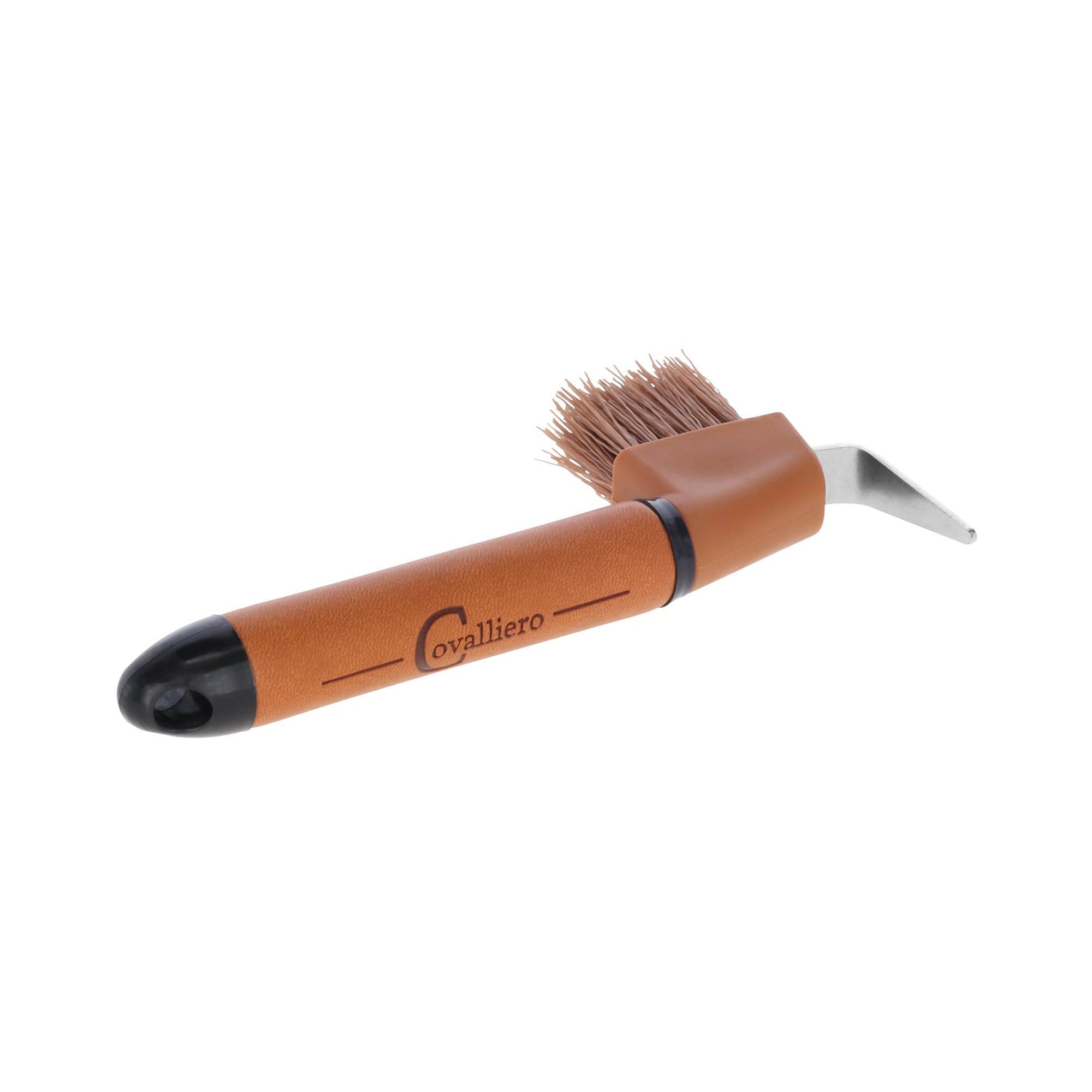 COVALLIERO HOOF PICK FOR HORSES WITH BRUSH DELUXE