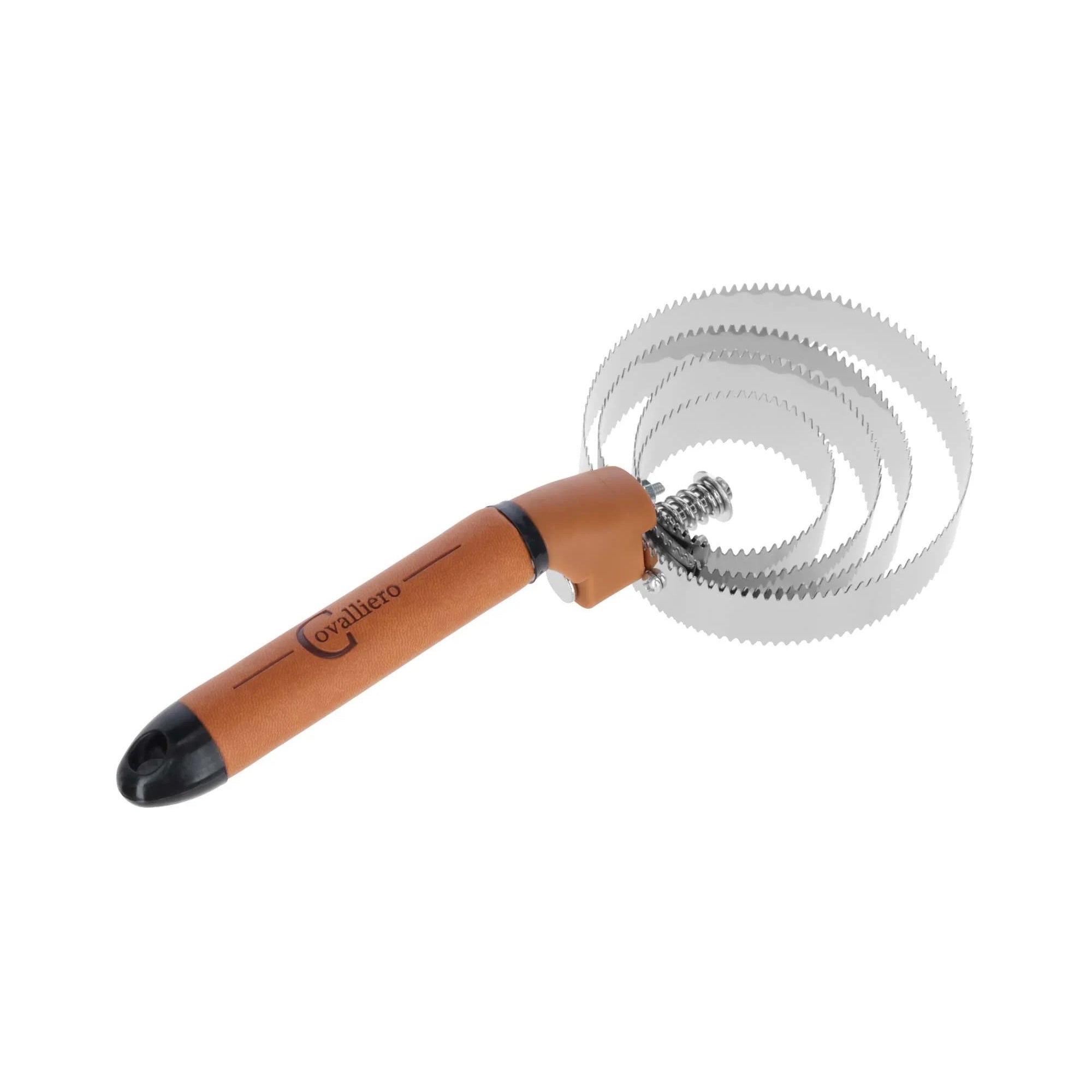 COVALLIERO METAL SPIRAL COMB FOR CLEANING HORSES DELUXE