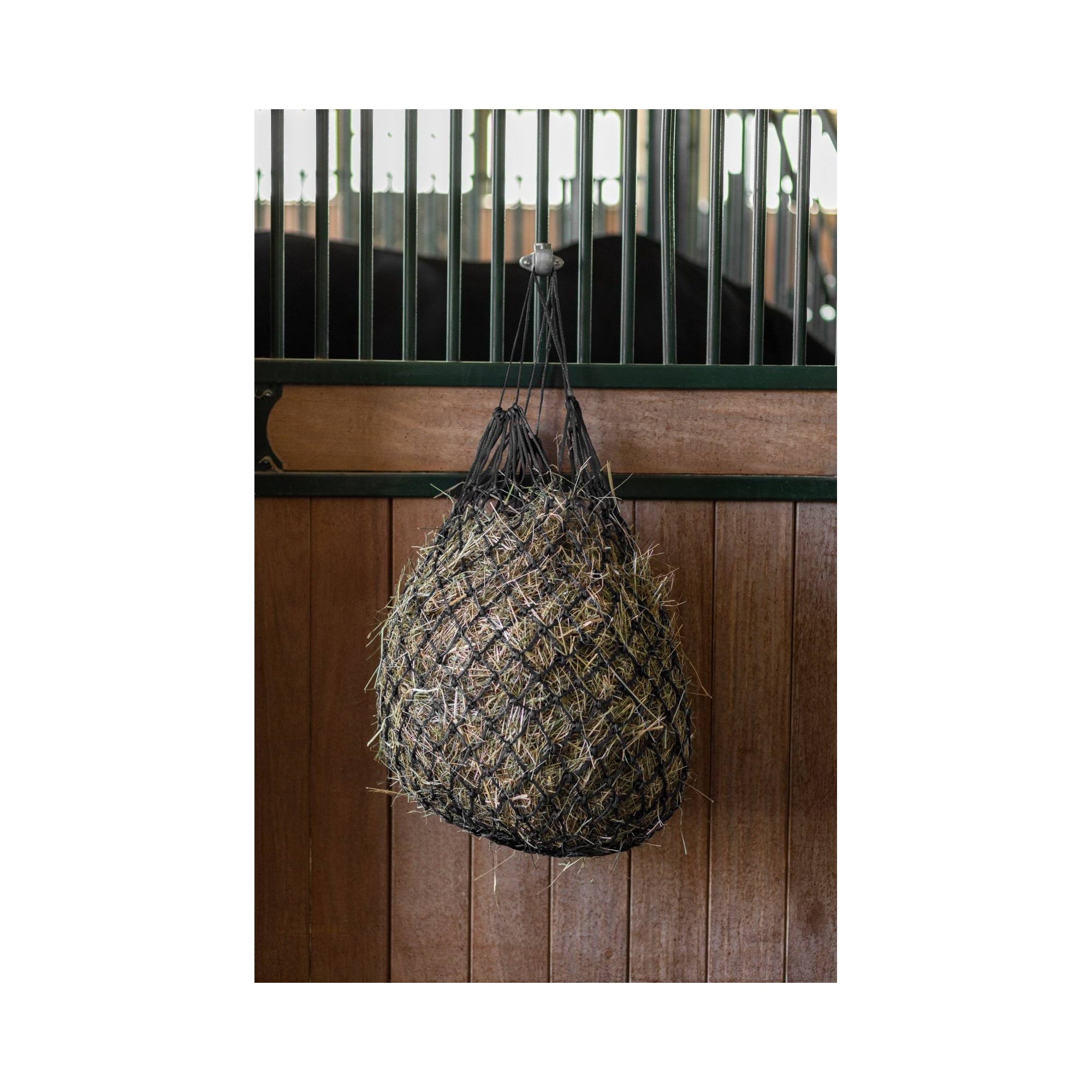 COVALLIERO NOVA HAY NET WITHOUT RINGS BLACK MESH 5 CM