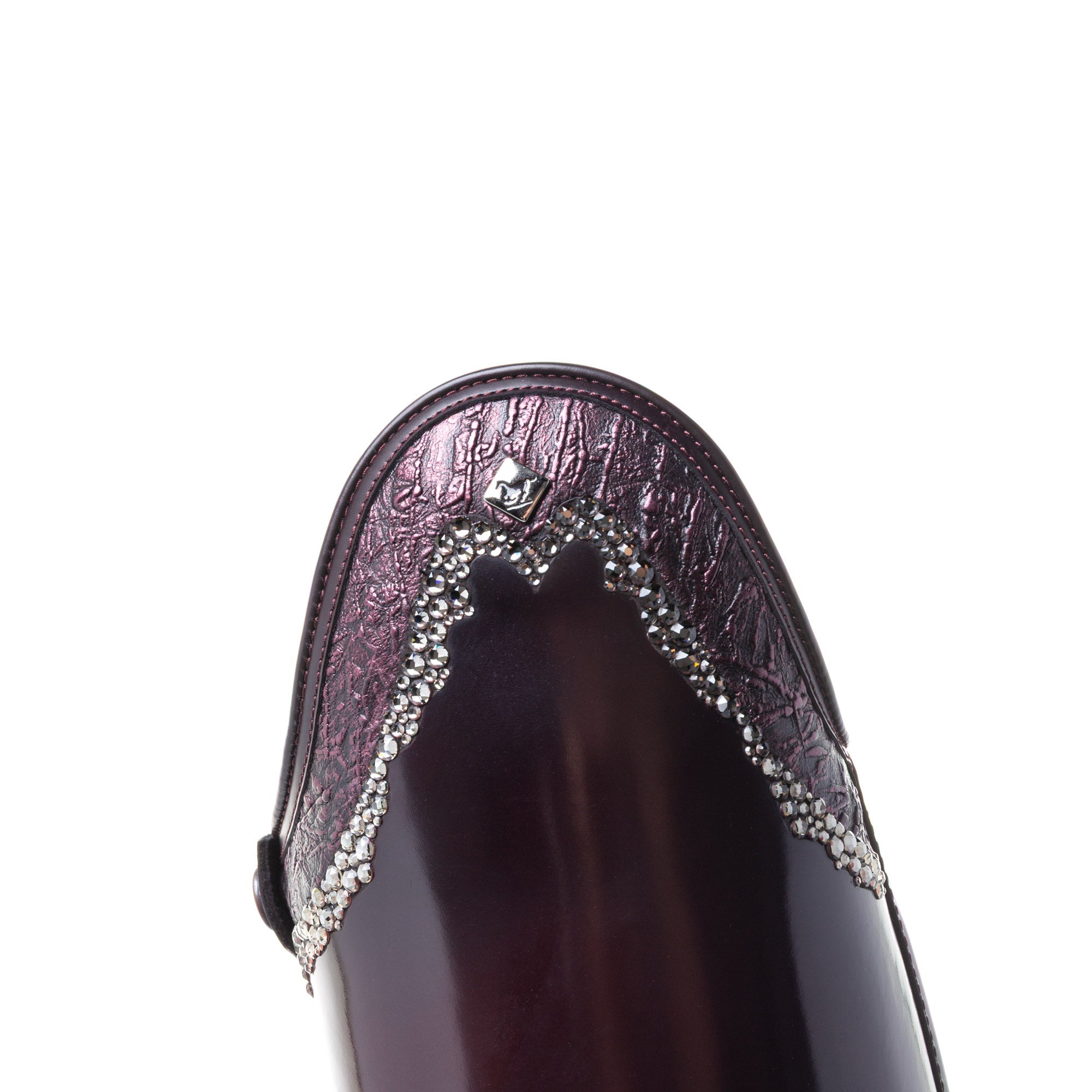 DENIRO BELLINI OFICERKI GRAFFITI VINO CUSTOM BORDOWE - DeNiro Equishop