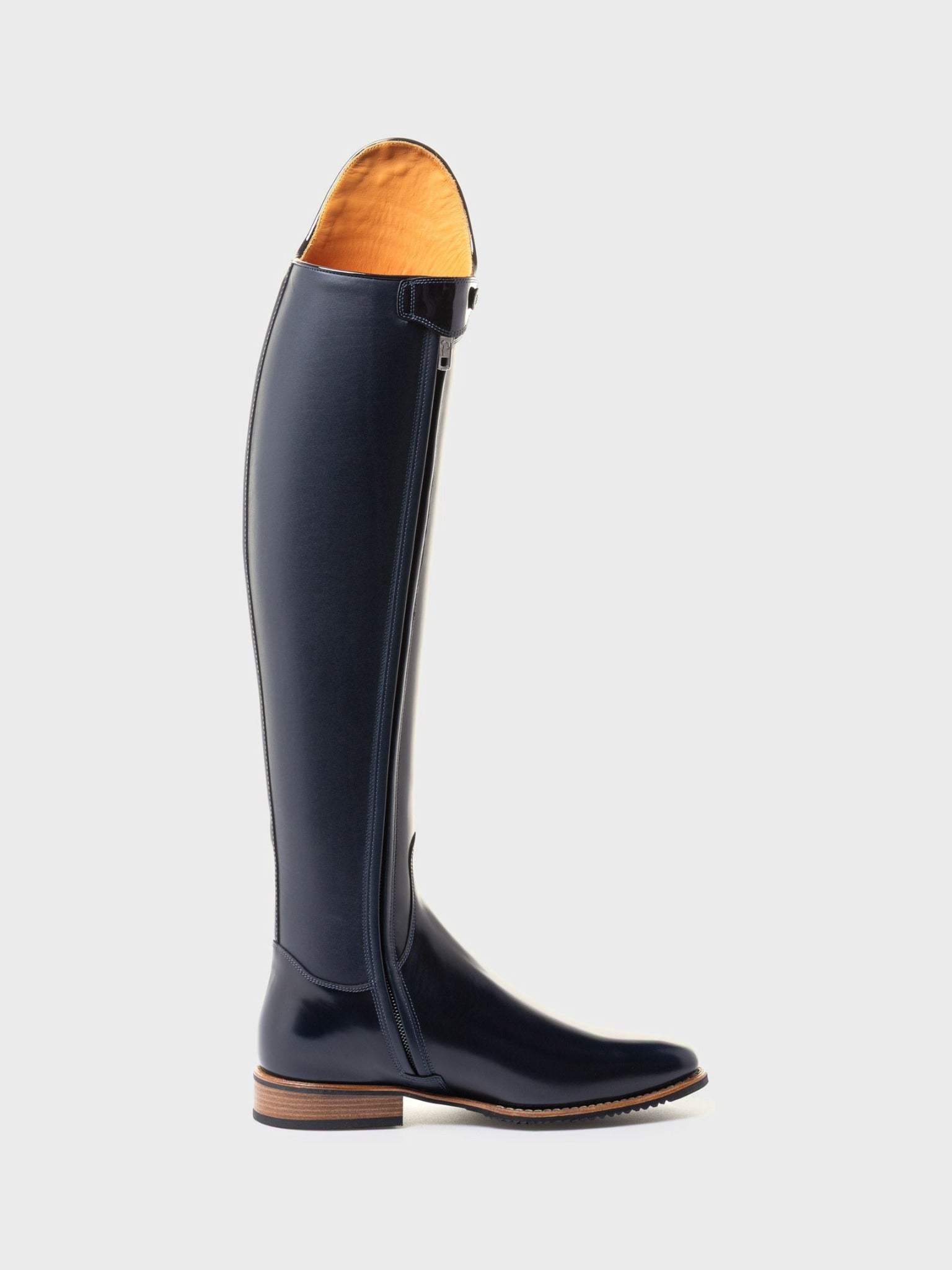 DENIRO BELLINI OFICERKI LUNA BLUE CUSTOM GRANATOWE - DeNiro Equishop