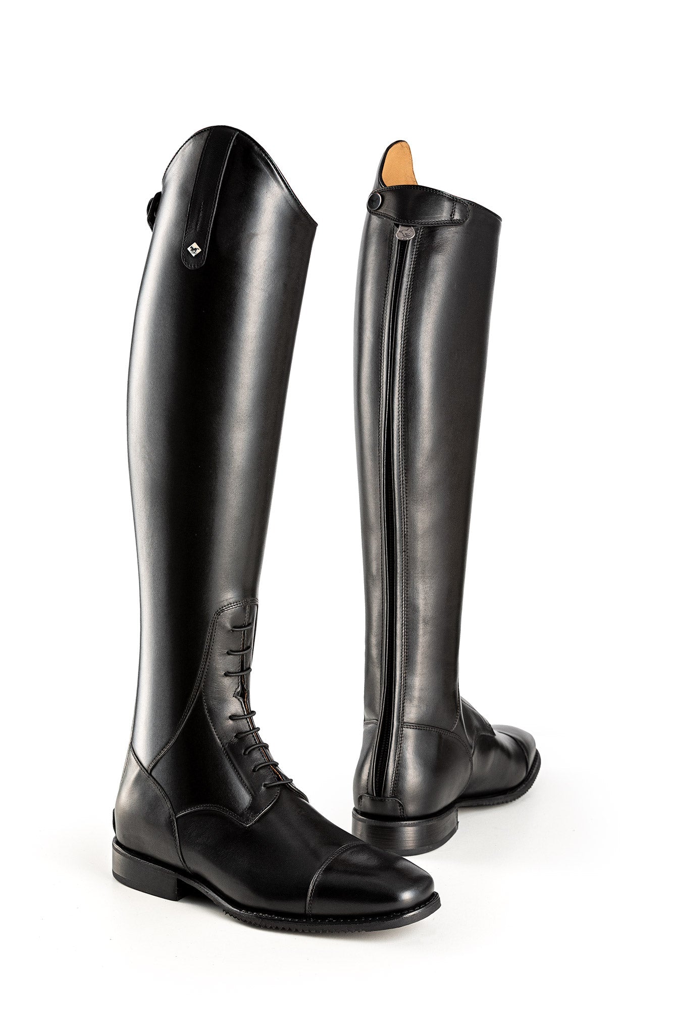 DENIRO OFICERKI JEŹDZIECKIE S2602 PRO DAILY CZARNE - DeNiro Equishop
