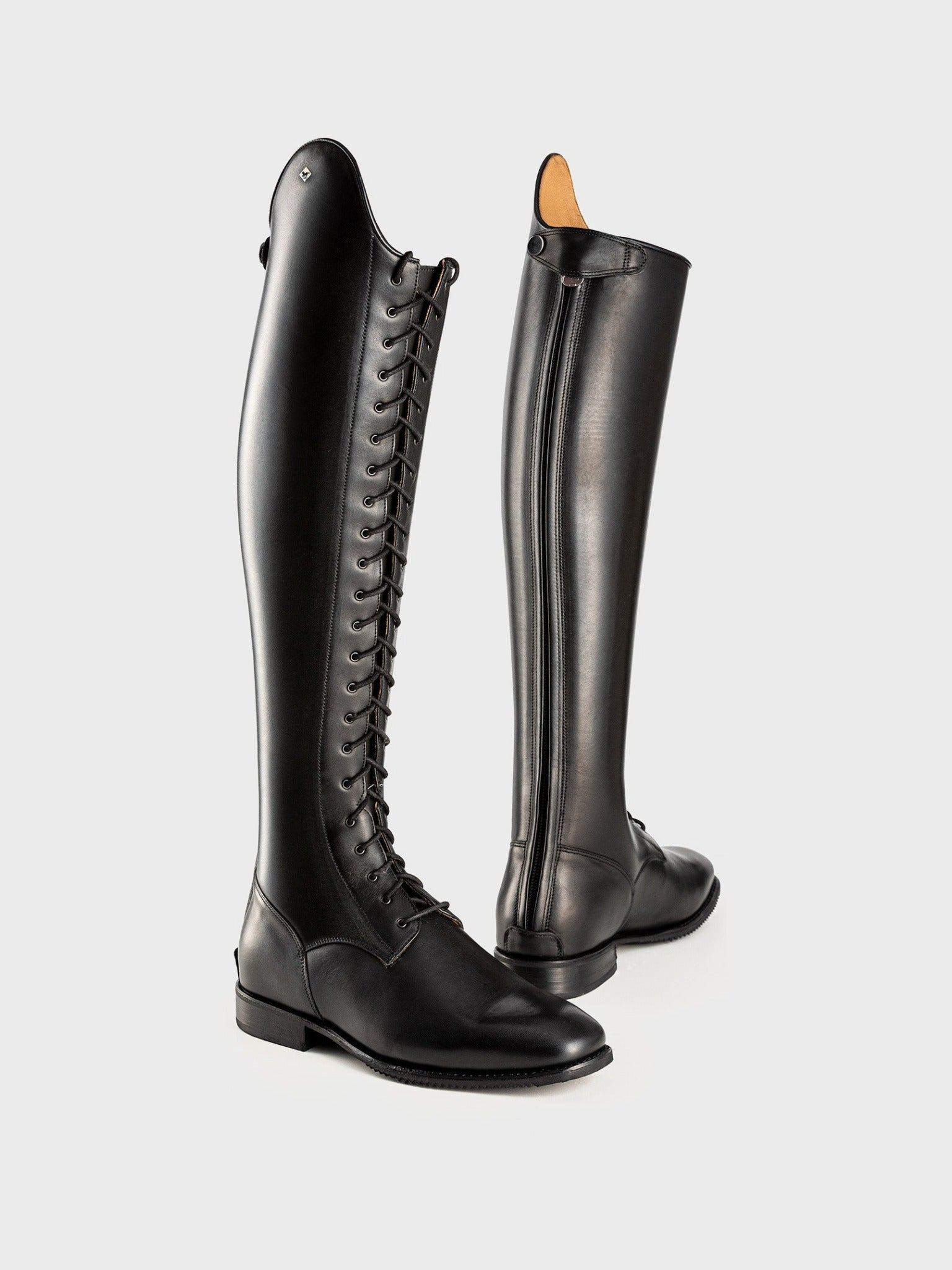 DENIRO OFICERKI JEŹDZIECKIE S8603 MOTION PLUS CZARNE - DeNiro Equishop