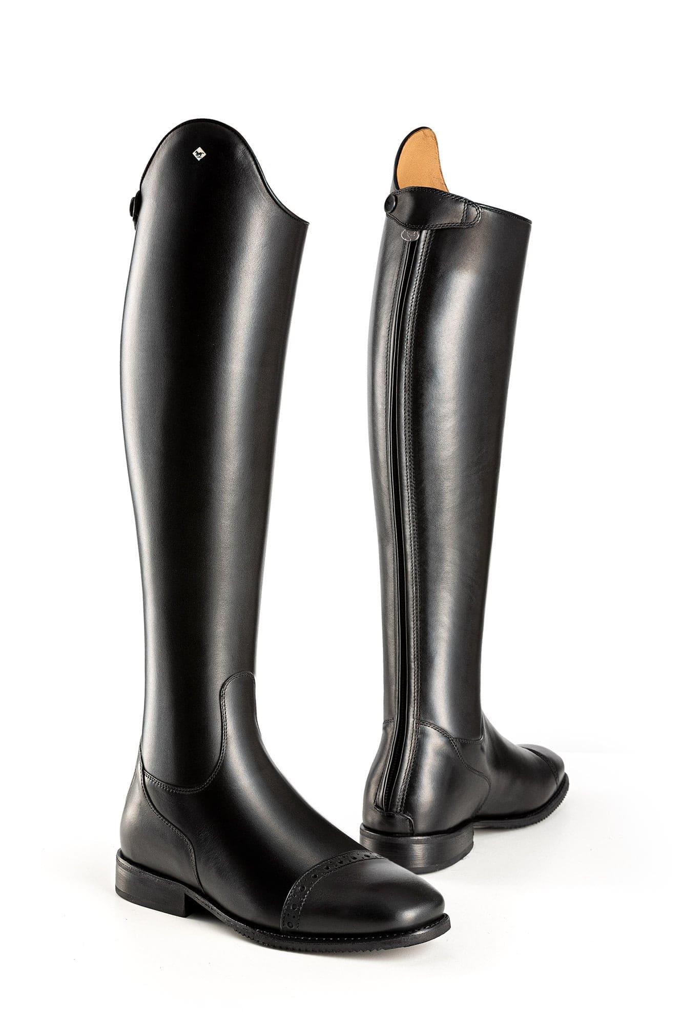 DENIRO OFICERKI JEŹDZIECKIE S9601 PRO DAILY CZARNE - DeNiro Equishop