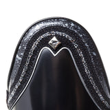 DENIRO RAFAELLO OFICERKI PIOGGIA CUSTOM CZARNE - DeNiro Equishop