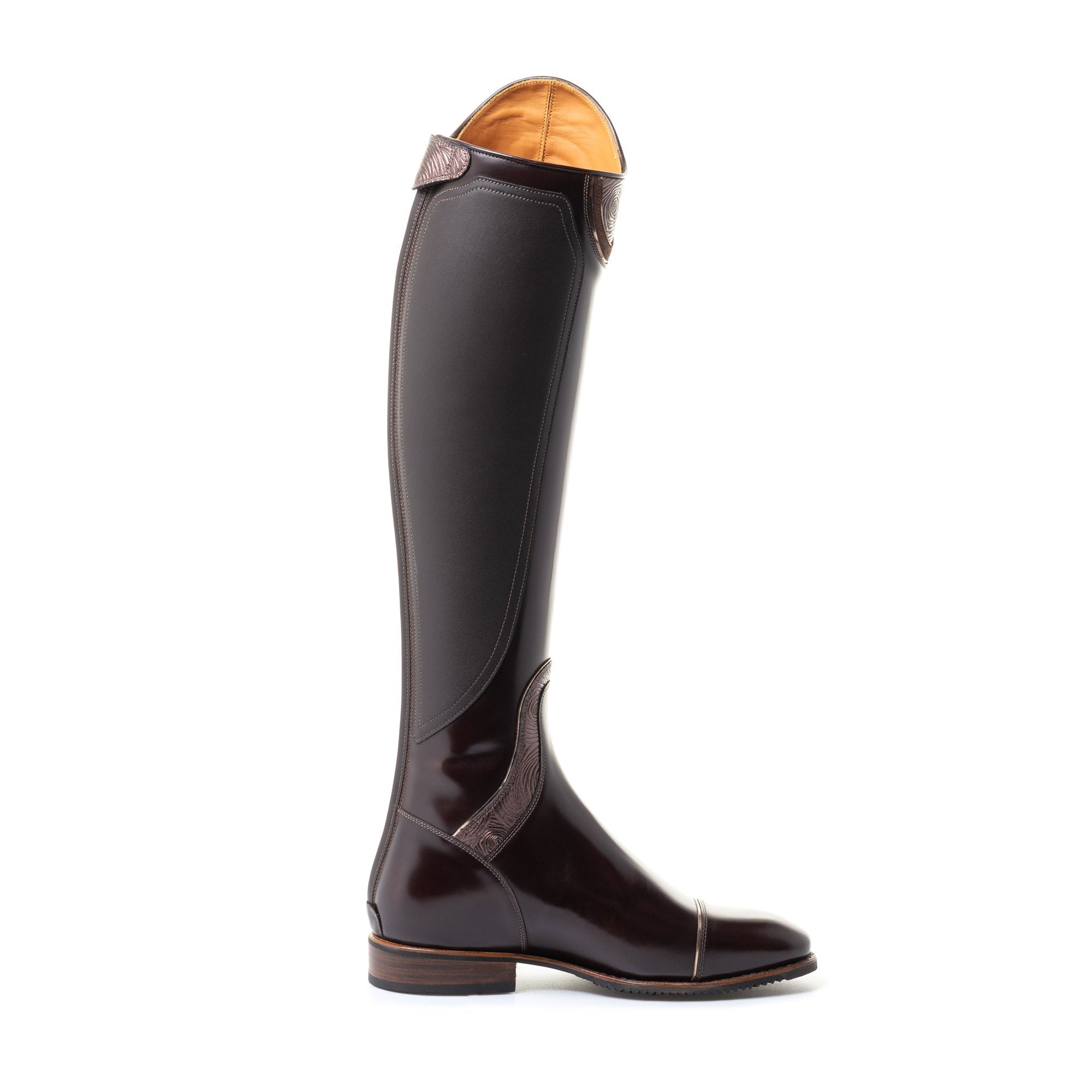 DENIRO S2601 OFICERKI DUNE ROSETO CUSTOM BRĄZOWE - DeNiro Equishop