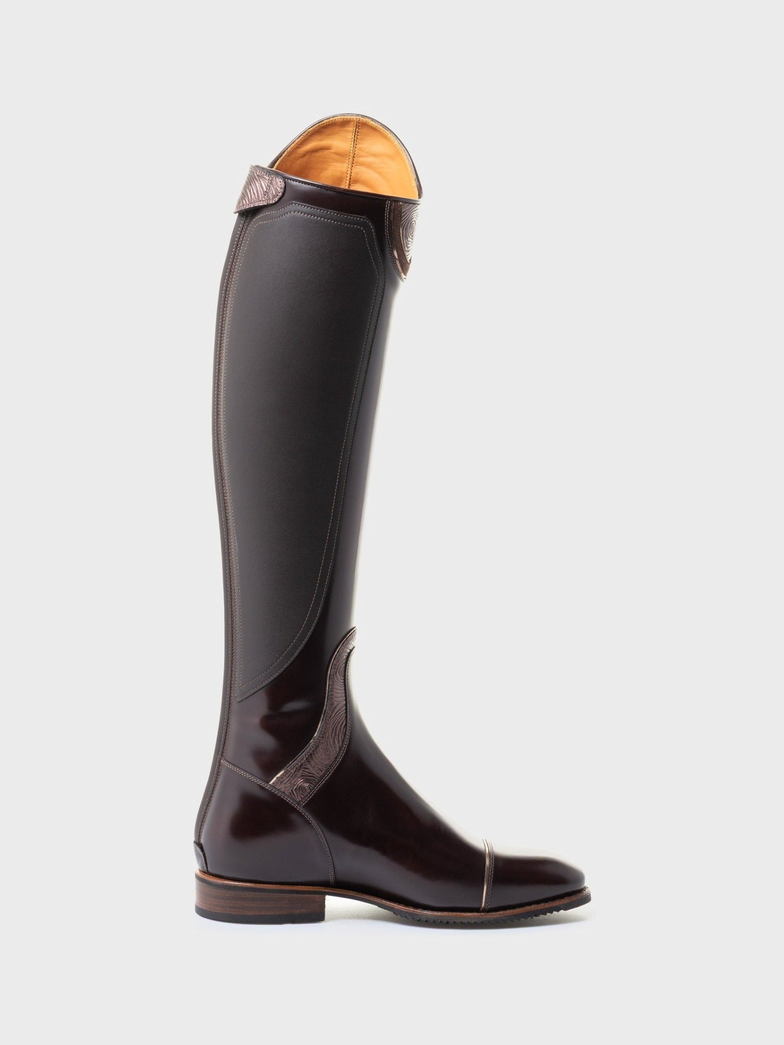 DENIRO S2601 OFICERKI DUNE ROSETO CUSTOM BRĄZOWE - DeNiro Equishop