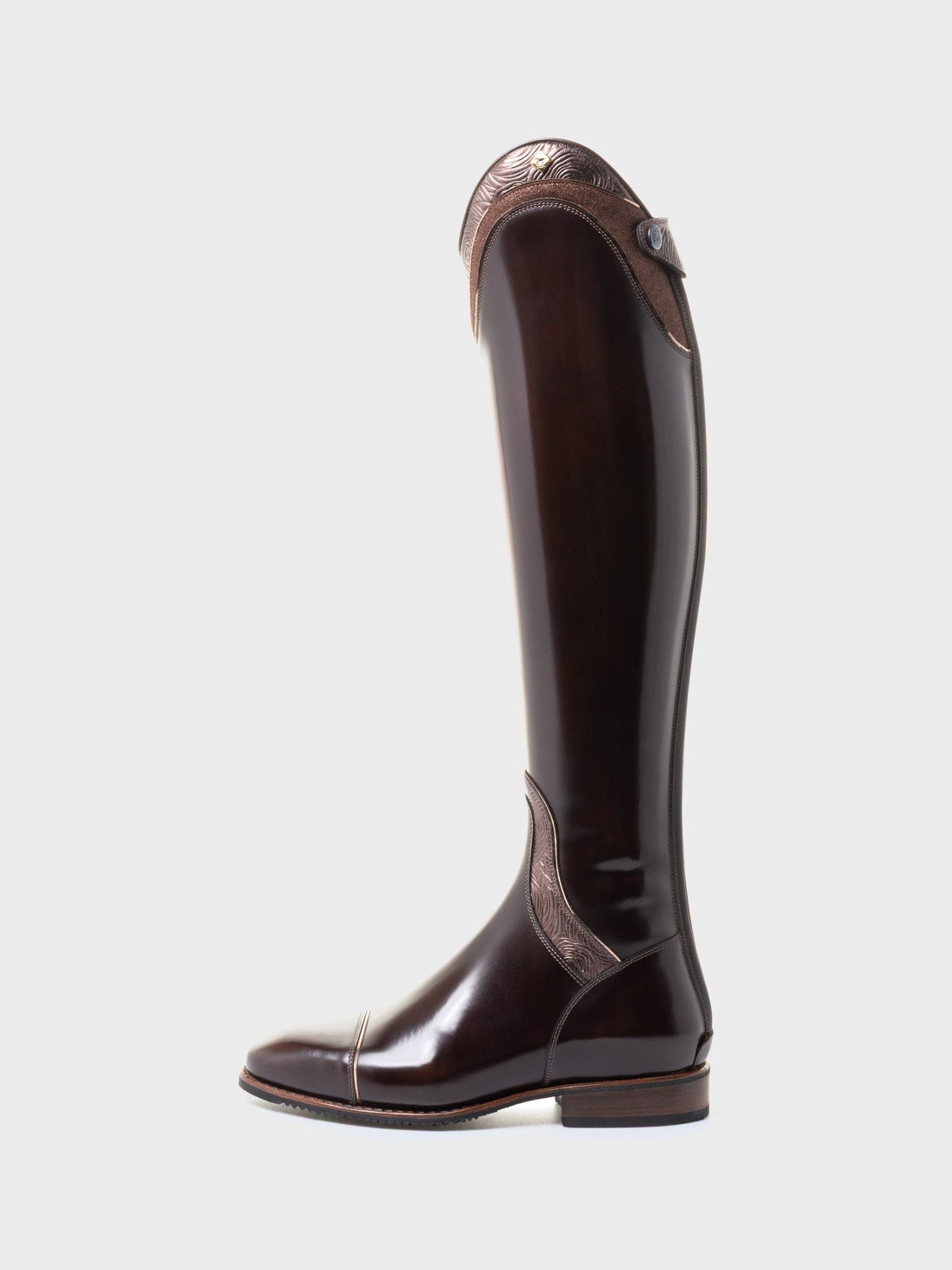 DENIRO S2601 OFICERKI DUNE ROSETO CUSTOM BRĄZOWE - DeNiro Equishop