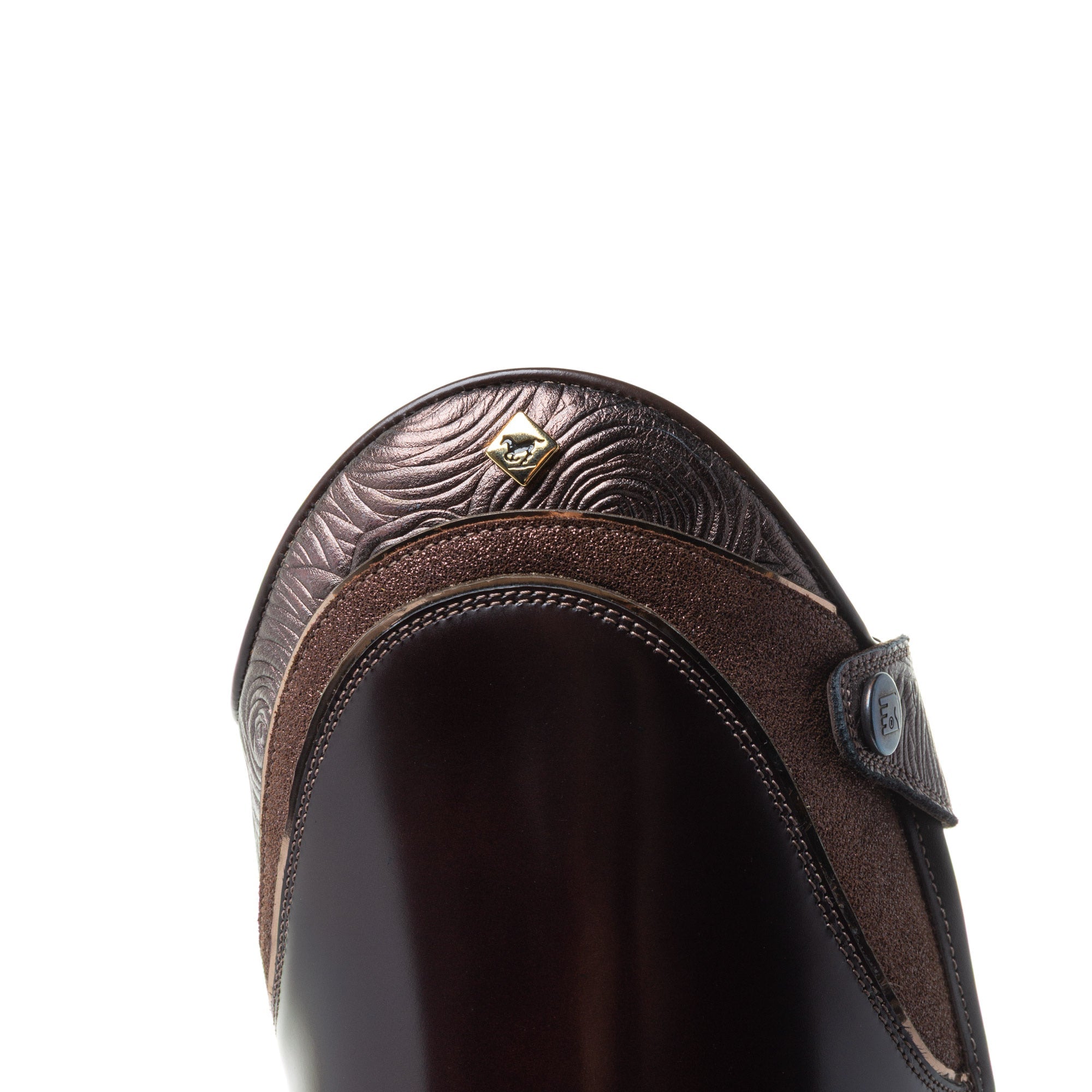 DENIRO S2601 OFICERKI DUNE ROSETO CUSTOM BRĄZOWE - DeNiro Equishop