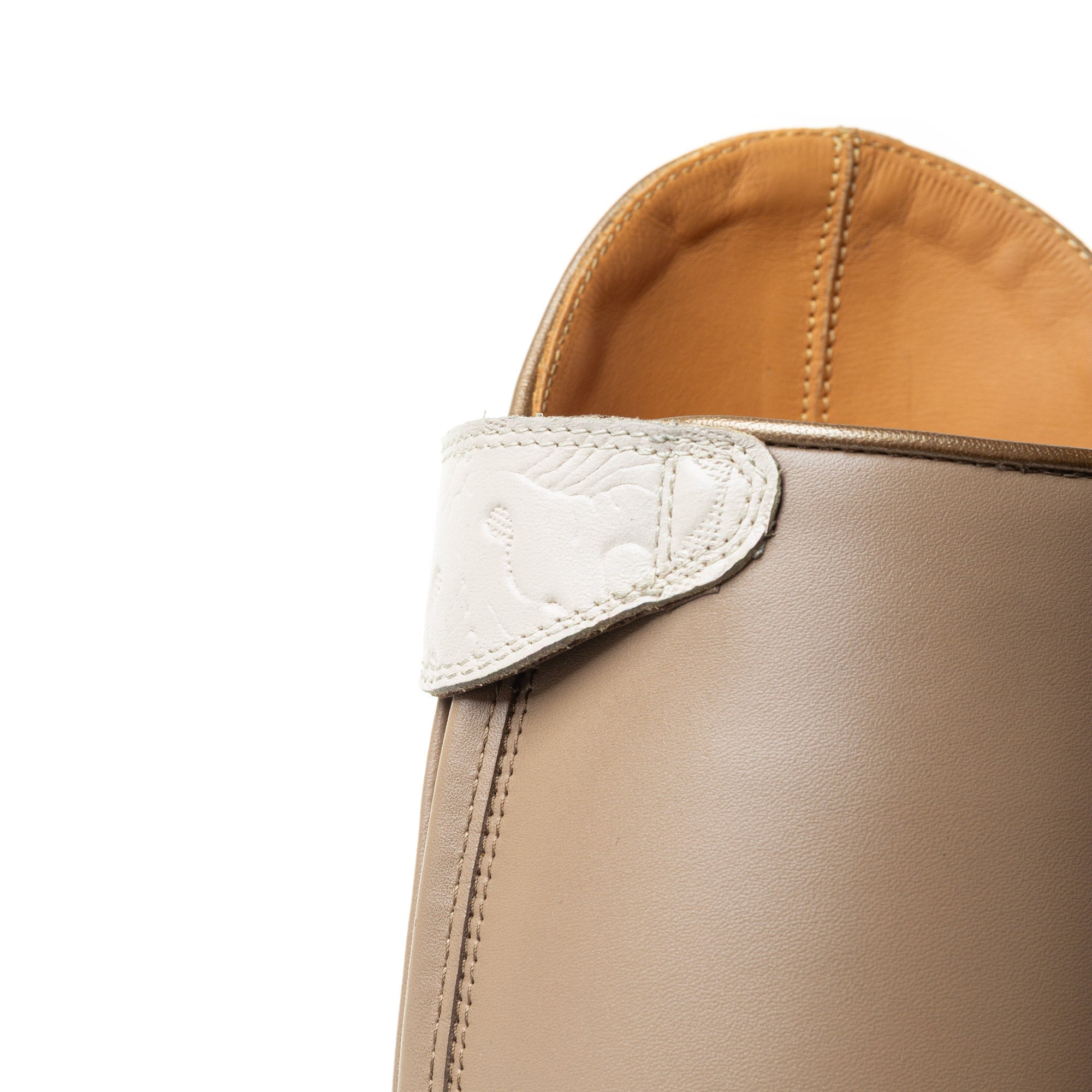 DENIRO S3601 OFICERKI AMERICA CUSTOM BEŻOWE - DeNiro Equishop