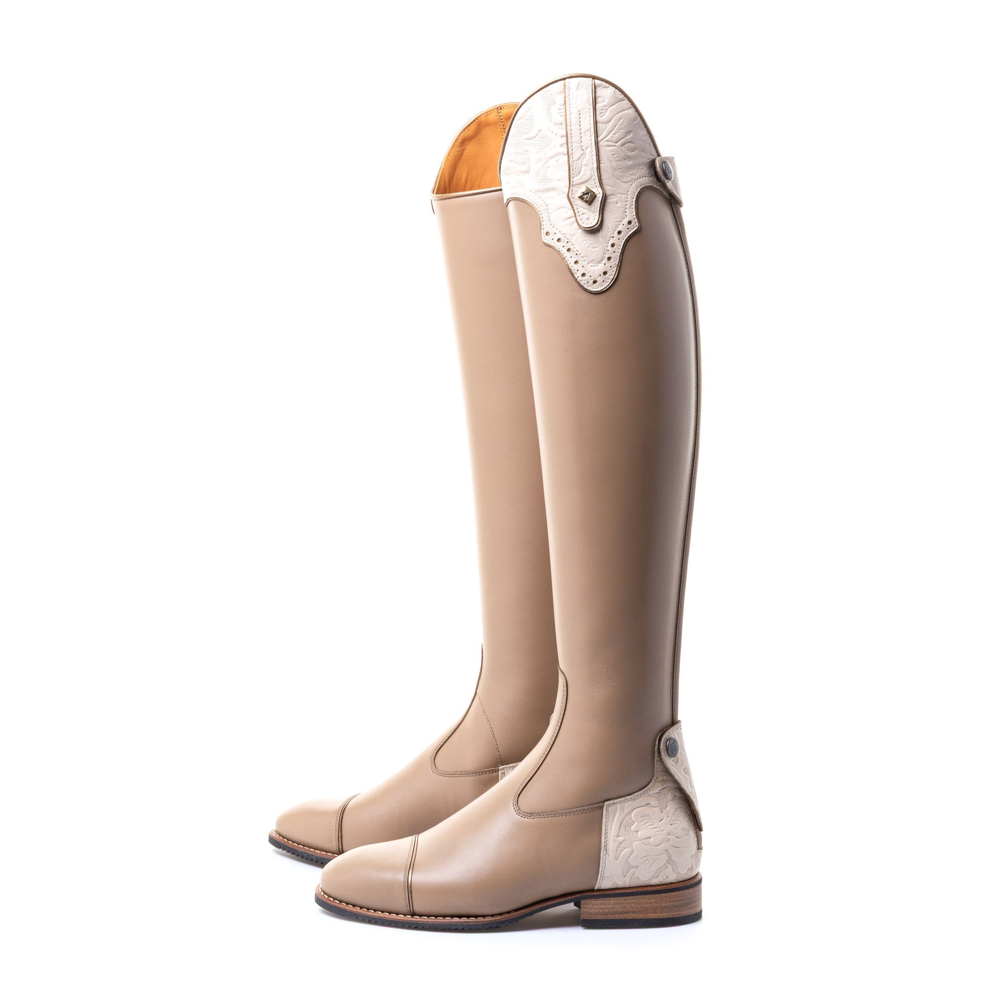 DENIRO S3601 OFICERKI AMERICA CUSTOM BEŻOWE - DeNiro Equishop
