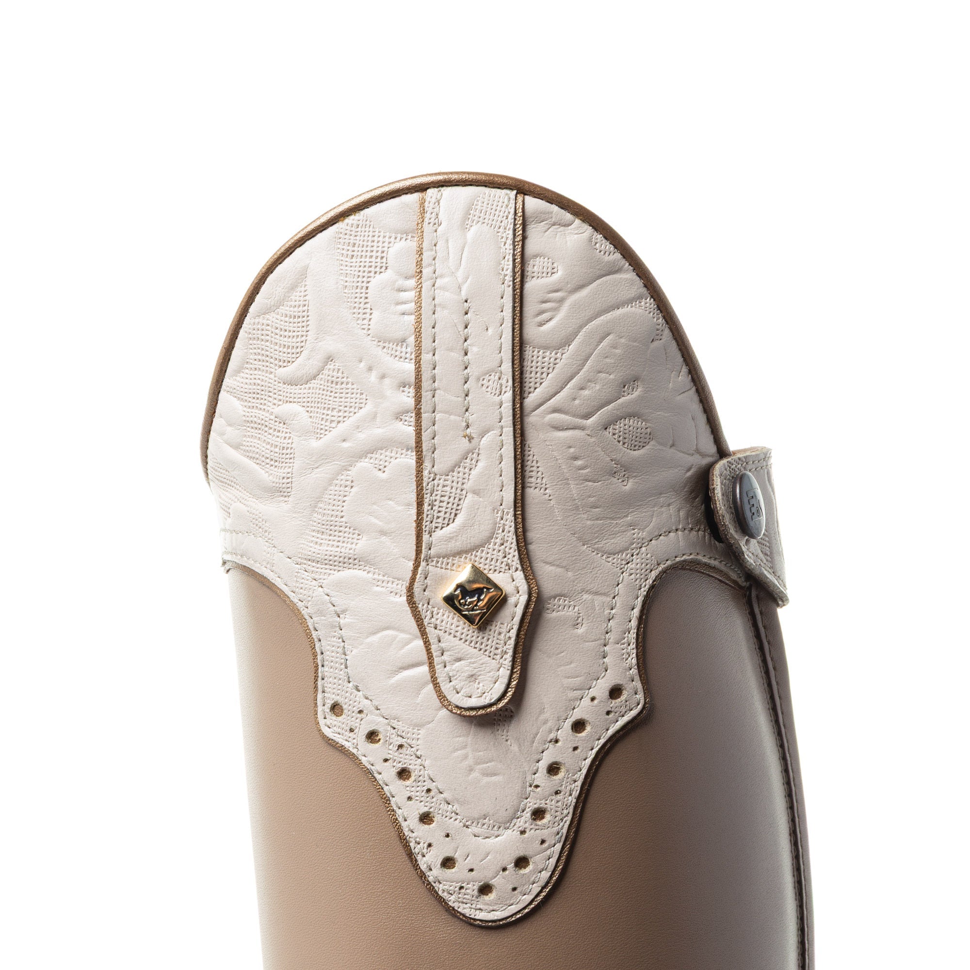DENIRO S3601 OFICERKI AMERICA CUSTOM BEŻOWE - DeNiro Equishop