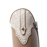 DENIRO S3601 OFICERKI AMERICA CUSTOM BEŻOWE - DeNiro Equishop