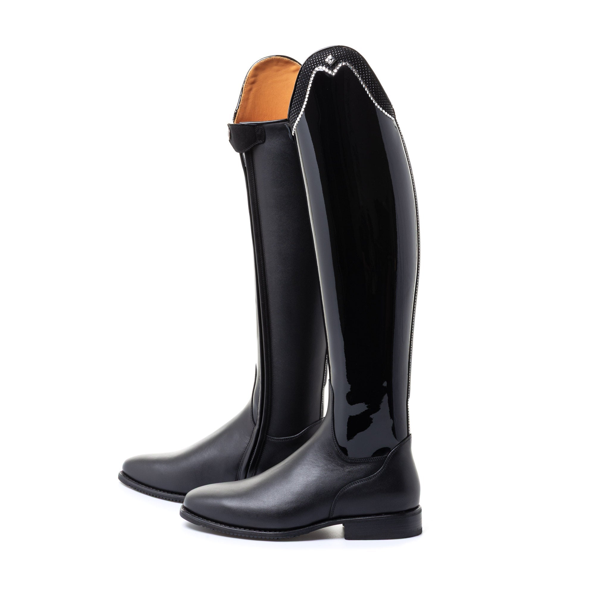 DENIRO UJEŻDŻENIOWE OFICERKI JEŹDZIECKIE BELLINI SWARO LIMITED CZARNE - DeNiro Equishop