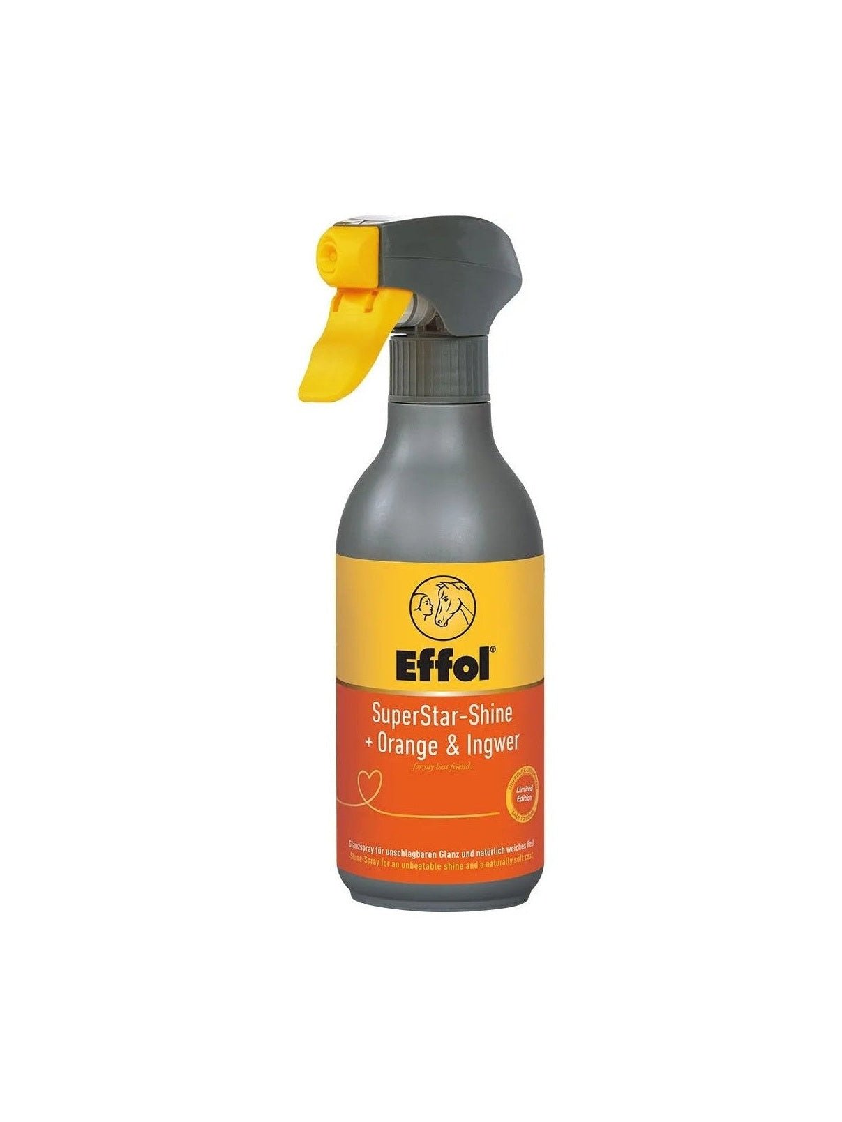 EFFOL SPRAY DO SIERŚCI SUPERSTAR SHINE ORANGE GINGER 750 ML - Effol Equishop