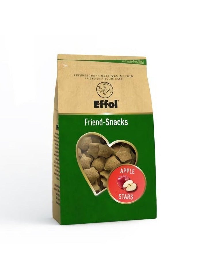 PRZYSMAKI DLA KONIA EFFOL FRIEND SNACKS JABŁKOWE 500GR - Effol Equishop