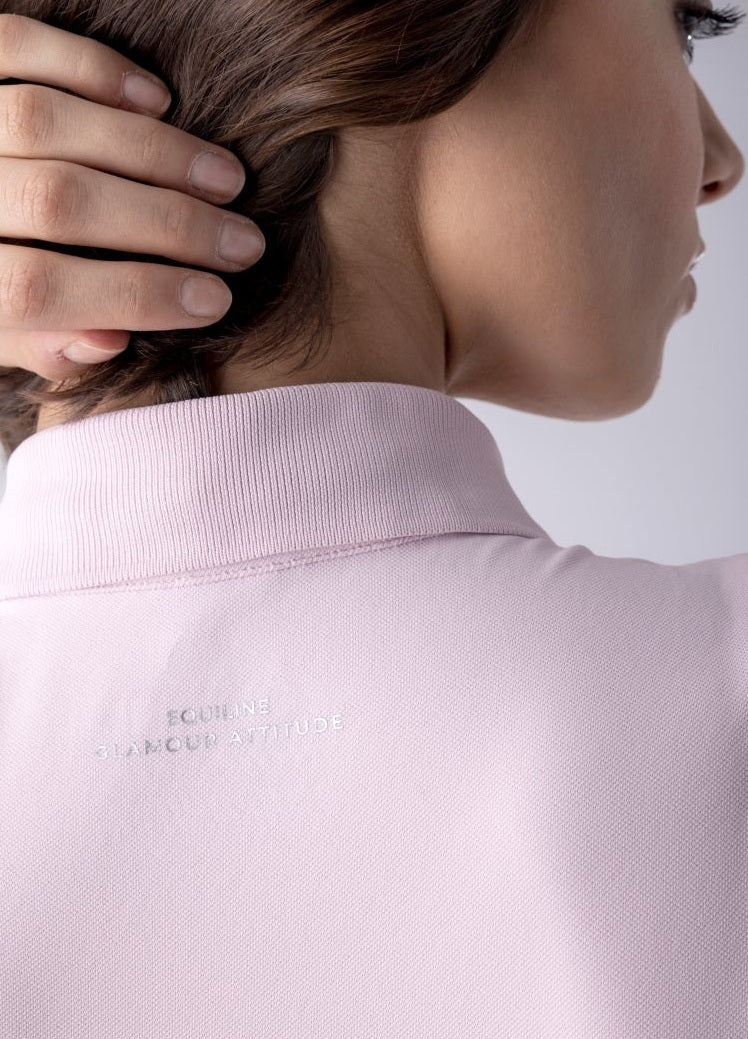 EQUILINE GASLEG JEŹDZIECKA KOSZULKA POLO GLAMOUR DAMSKA