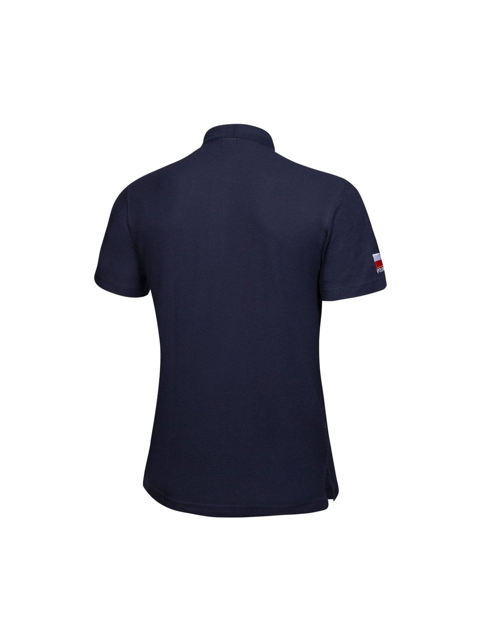 EQUISHOP TEAM KOSZULKA JEŹDZIECKA POLO Z FLAGĄ POLSKI MĘSKA - Equishop Equishop