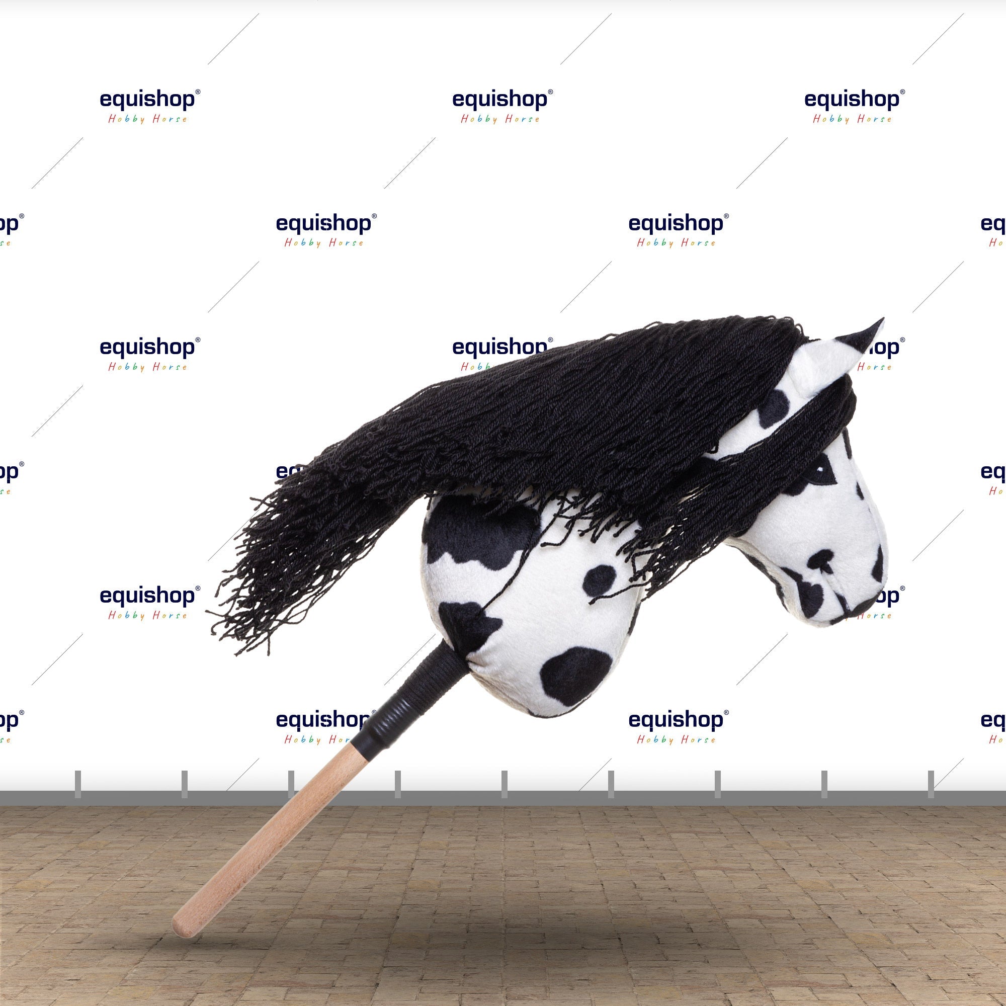 KOŃ NA KIJU HOBBY HORSE EQUISHOP KRÓWKA A3 PLUS OGŁOWIE GRATIS - Equishop Hobby Horse Equishop