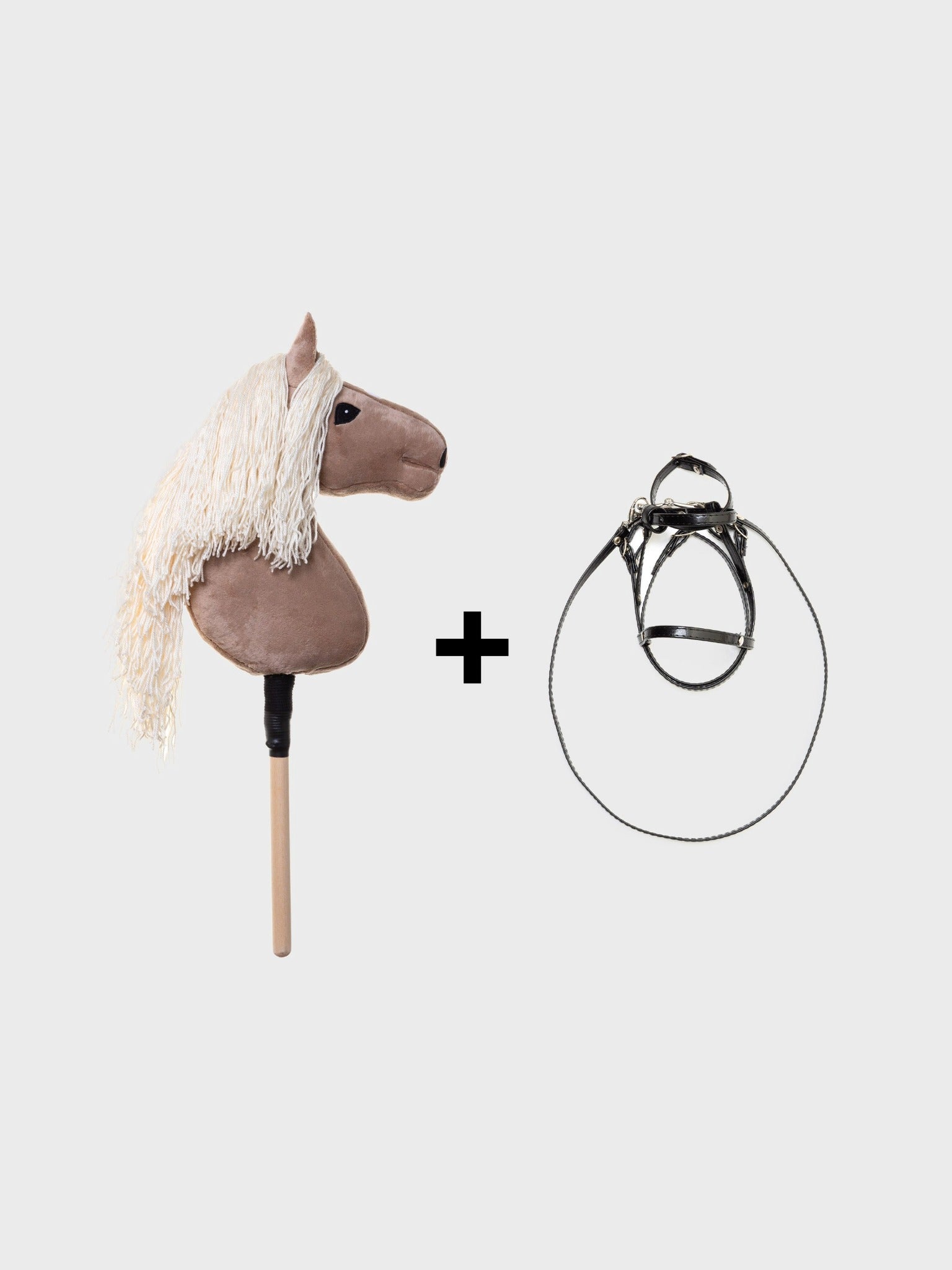 KOŃ NA KIJU HOBBY HORSE EQUISHOP PIANKA A3 PLUS OGŁOWIE GRATIS - Equishop Hobby Horse Equishop