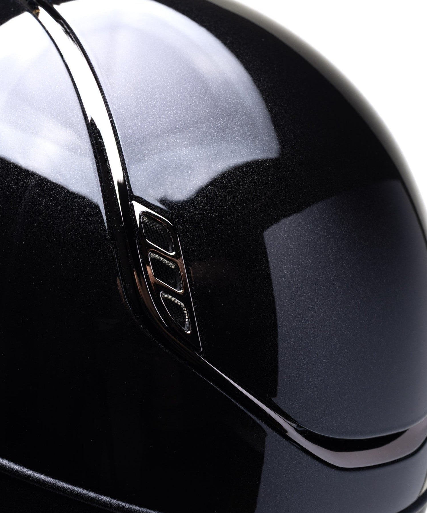 SAMSHIELD KASK MISS SHIELD 2.0 SHADOWGLOSSY / GLOSSY GLACIER FB / BLACK SHINE / CZARNY - Equishop Store Equishop