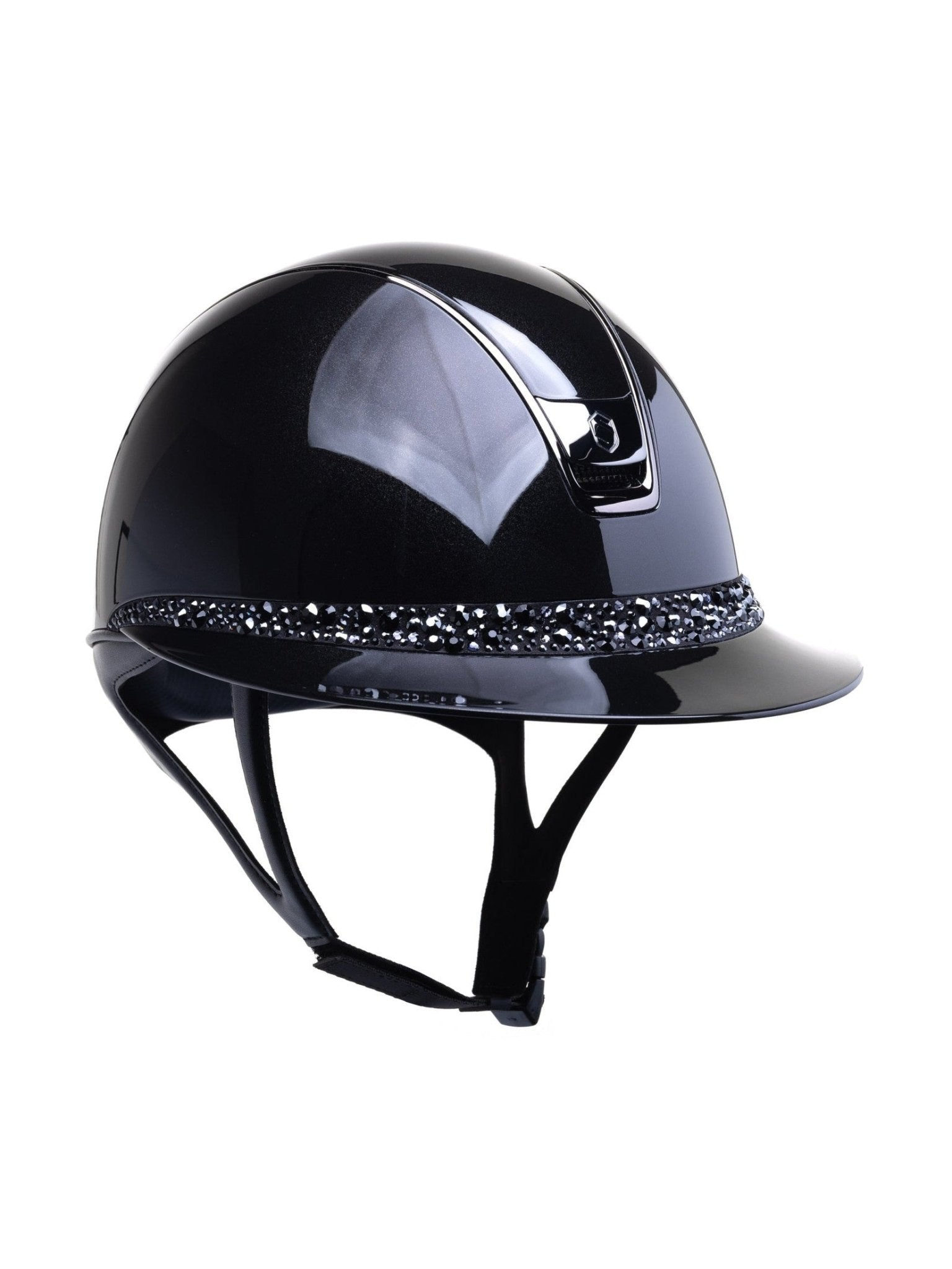 SAMSHIELD KASK MISS SHIELD 2.0 SHADOWGLOSSY / GLOSSY GLACIER FB / BLACK SHINE / CZARNY - Equishop Store Equishop