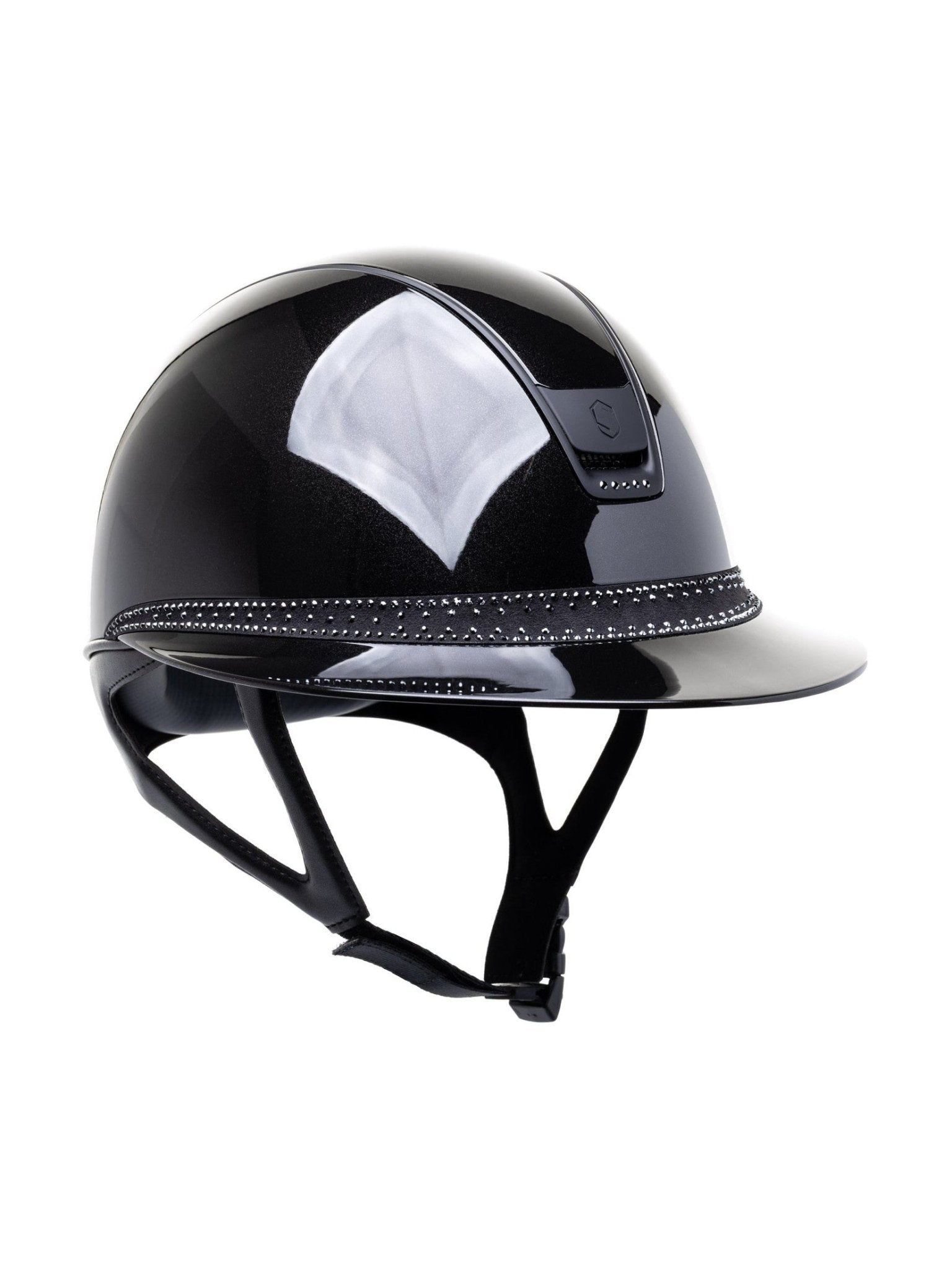 SAMSHIELD KASK MISS SHIELD 2.0 SHADOWGLOSSY / ROYAL TIARA JETH / MATT 5 SWARO / CZARNY - Equishop Store Equishop