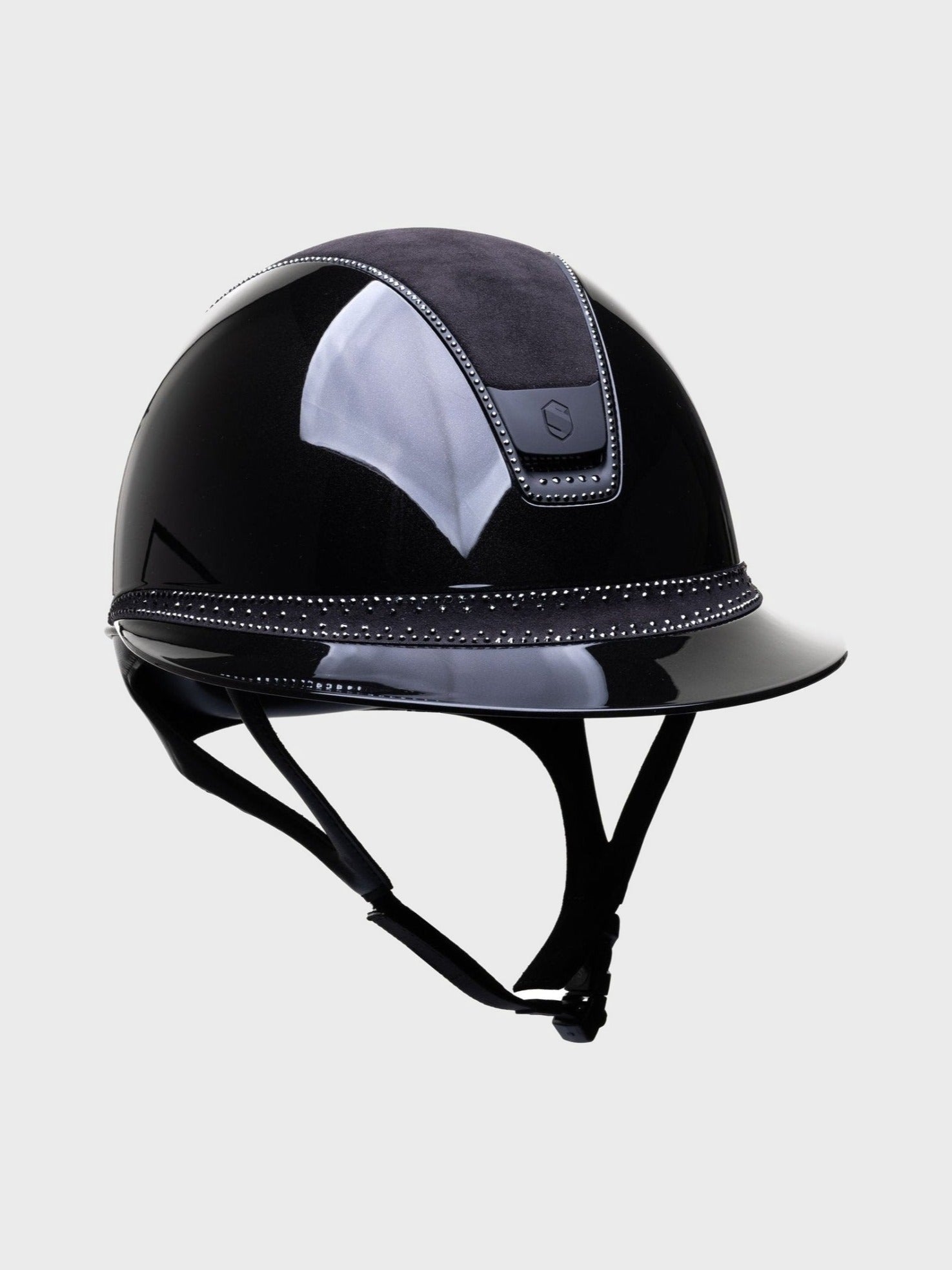 SAMSHIELD KASK MISS SHIELD 2.0 SHADOWGLOSSY/ROYAL TIARA JETH/MATT 300 SWARO/ALCANTARA/CZARNY - Equishop Store Equishop