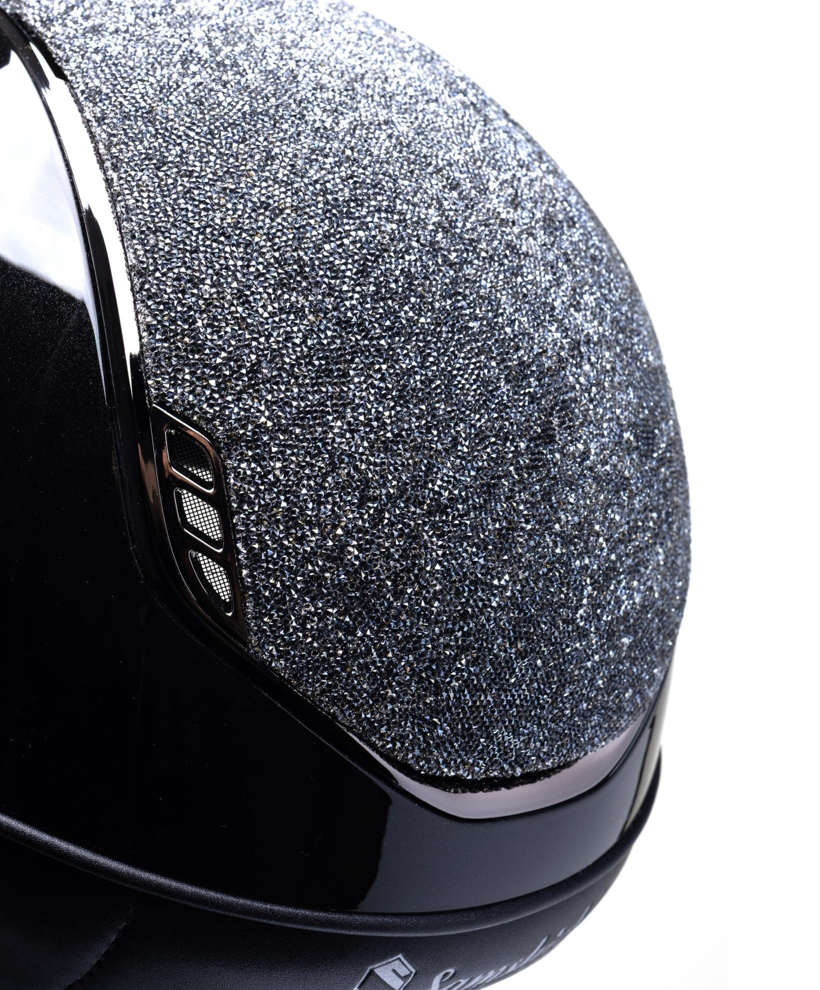 SAMSHIELD KASK MISS SHIELD 2.0 SHADOWGLOSSY/SPARKLING ULTRA FINE ROCK NIGHT SHD/BLACK SHINE/CZARNY - Equishop Store Equishop