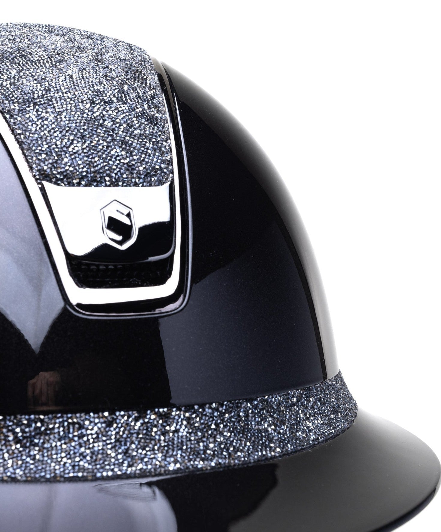 SAMSHIELD KASK MISS SHIELD 2.0 SHADOWGLOSSY/SPARKLING ULTRA FINE ROCK NIGHT SHD/BLACK SHINE/CZARNY - Equishop Store Equishop
