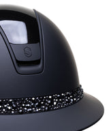 SAMSHIELD KASK MISS SHIELD 2.0 SHADOWMATT / GLOSSY GLACIER / BLACK SHINE TOP / MATT FRAME / CZARNY - Equishop Store Equishop