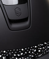 SAMSHIELD KASK MISS SHIELD 2.0 SHADOWMATT / GLOSSY GLACIER / BLACK SHINE TOP / MATT FRAME / CZARNY - Equishop Store Equishop