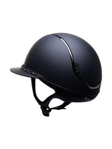 SAMSHIELD KASK MISS SHIELD 2.0 SHADOWMATT / GLOSSY GLACIER FB / BLACK SHINE / CZARNY - Equishop Store Equishop