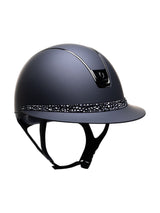 SAMSHIELD KASK MISS SHIELD 2.0 SHADOWMATT / GLOSSY GLACIER FB / BLACK SHINE / CZARNY - Equishop Store Equishop