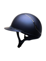 SAMSHIELD KASK MISS SHIELD 2.0 SHADOWMATT / GLOSSY GLACIER FB / NAVY SHINE / GRANATOWY - Equishop Store Equishop