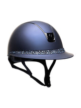 SAMSHIELD KASK MISS SHIELD 2.0 SHADOWMATT / GLOSSY GLACIER FB / NAVY SHINE / GRANATOWY - Equishop Store Equishop