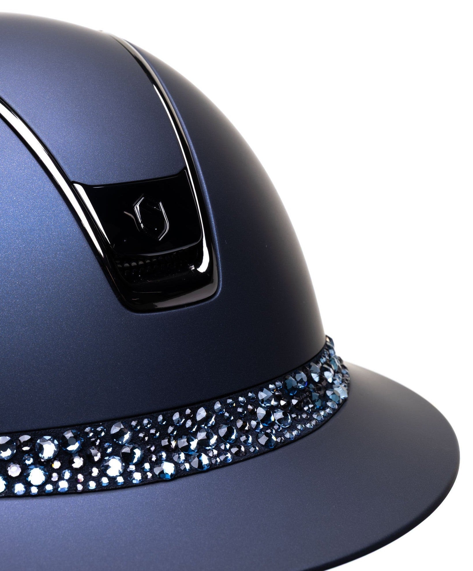 SAMSHIELD KASK MISS SHIELD 2.0 SHADOWMATT / GLOSSY GLACIER FB / NAVY SHINE / GRANATOWY - Equishop Store Equishop