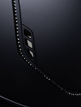 SAMSHIELD KASK MISS SHIELD 2.0 SHADOWMATT / ROYAL TIARA JETH / MATT FRAME / 300 SWARO / CZARNY - Equishop Store Equishop