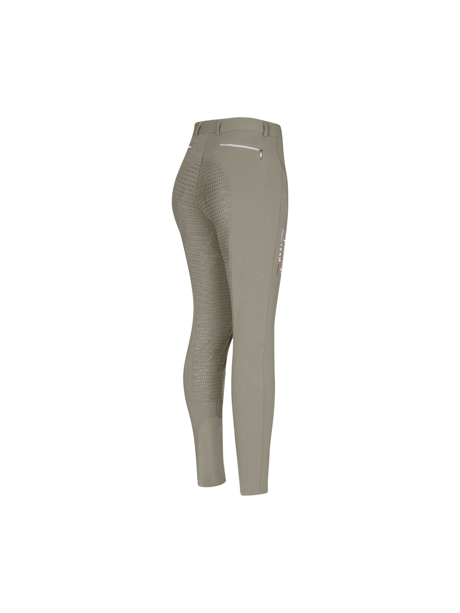 EQUISHOP TEAM BRYCZESY JEŹDZIECKIE Z PEŁNYM LEJEM DAMSKIE BEŻOWE