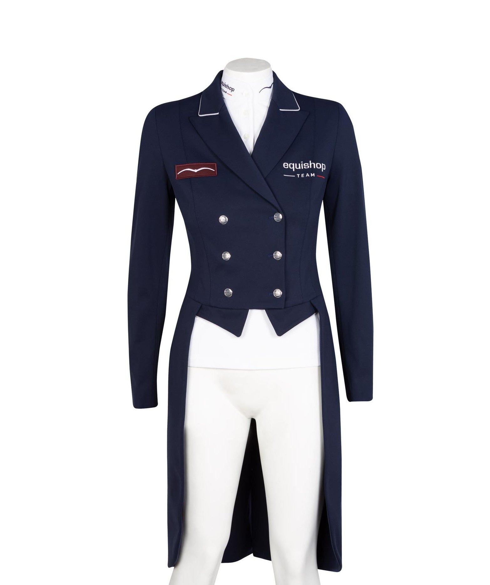 EQUISHOP TEAM BY ANIMO FRAK JEŹDZIECKI DŁUGI DAMSKI