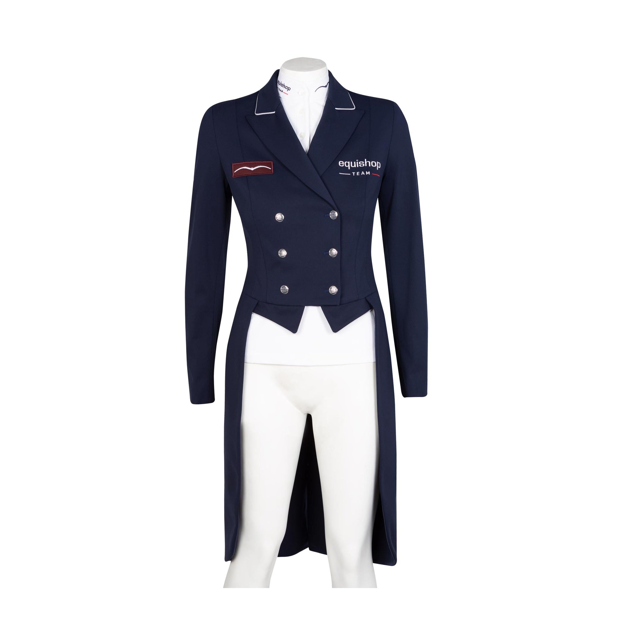 EQUISHOP TEAM BY ANIMO FRAK JEŹDZIECKI DŁUGI DAMSKI