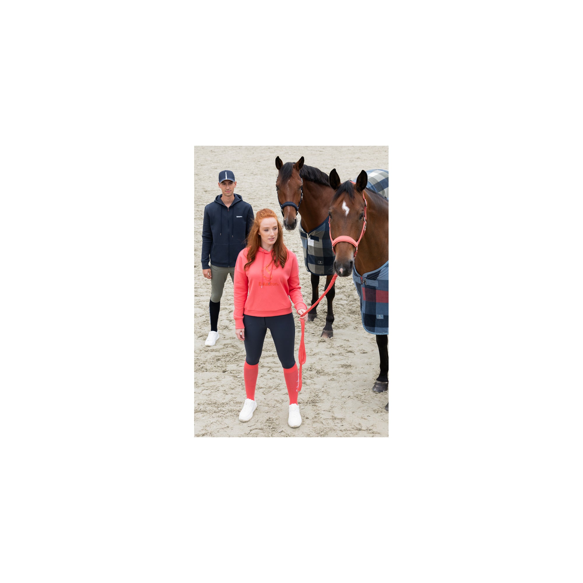 ESKADRON BLUZA JEŹDZIECKA Z KAPTUREM DAMSKA CLASSIC SPORTS