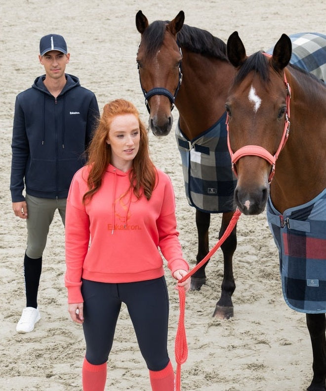 ESKADRON BLUZA JEŹDZIECKA Z KAPTUREM DAMSKA CLASSIC SPORTS