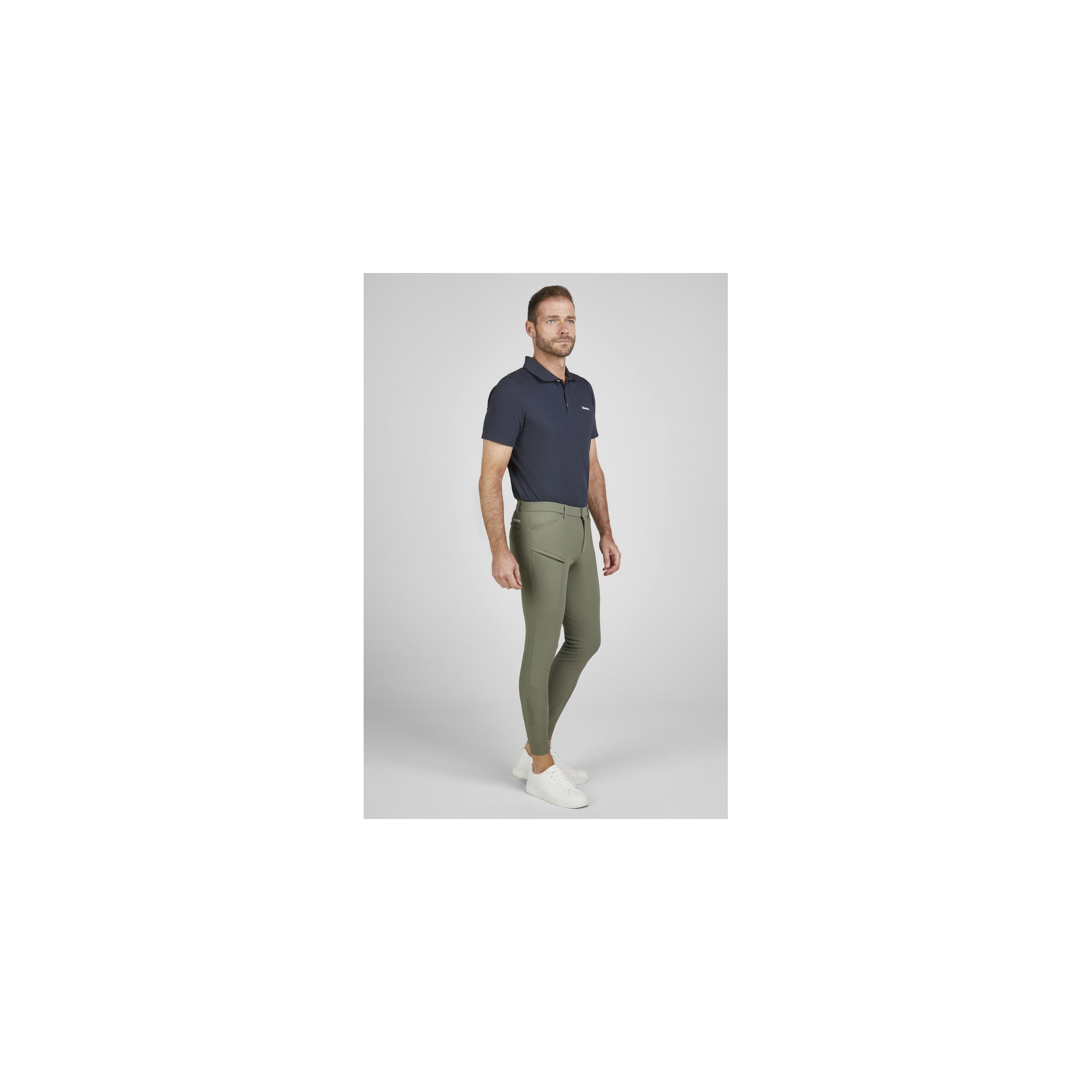 ESKADRON BRYCZESY JEŹDZIECKIE Z PEŁNYM LEJEM MĘSKIE OLIVE CLASSIC SPORTS