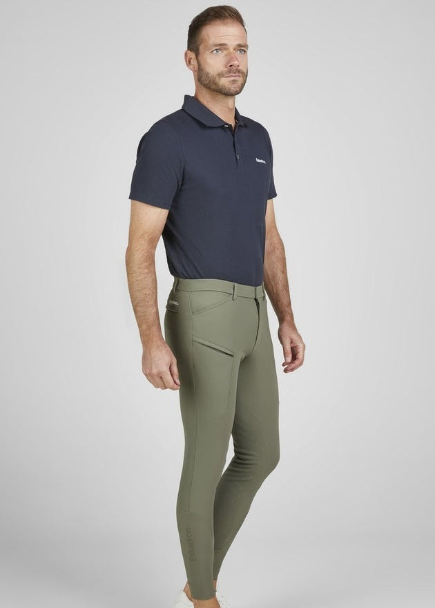 ESKADRON BRYCZESY JEŹDZIECKIE Z PEŁNYM LEJEM MĘSKIE OLIVE CLASSIC SPORTS