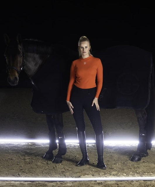 ESKADRON COSY LEGGINSY JEŹDZIECKIE Z PEŁNYM LEJEM DAMSKIE DYNAMIC