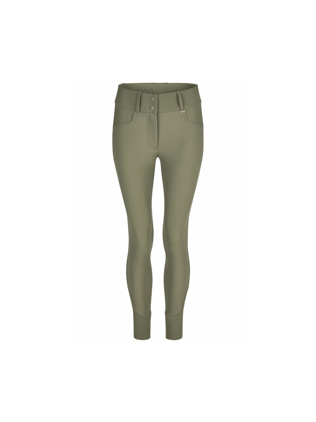 ESKADRON BRYCZESY JEŹDZIECKIE Z PEŁNYM LEJEM DAMSKIE OLIVE CLASSIC SPORTS - Eskadron Equishop
