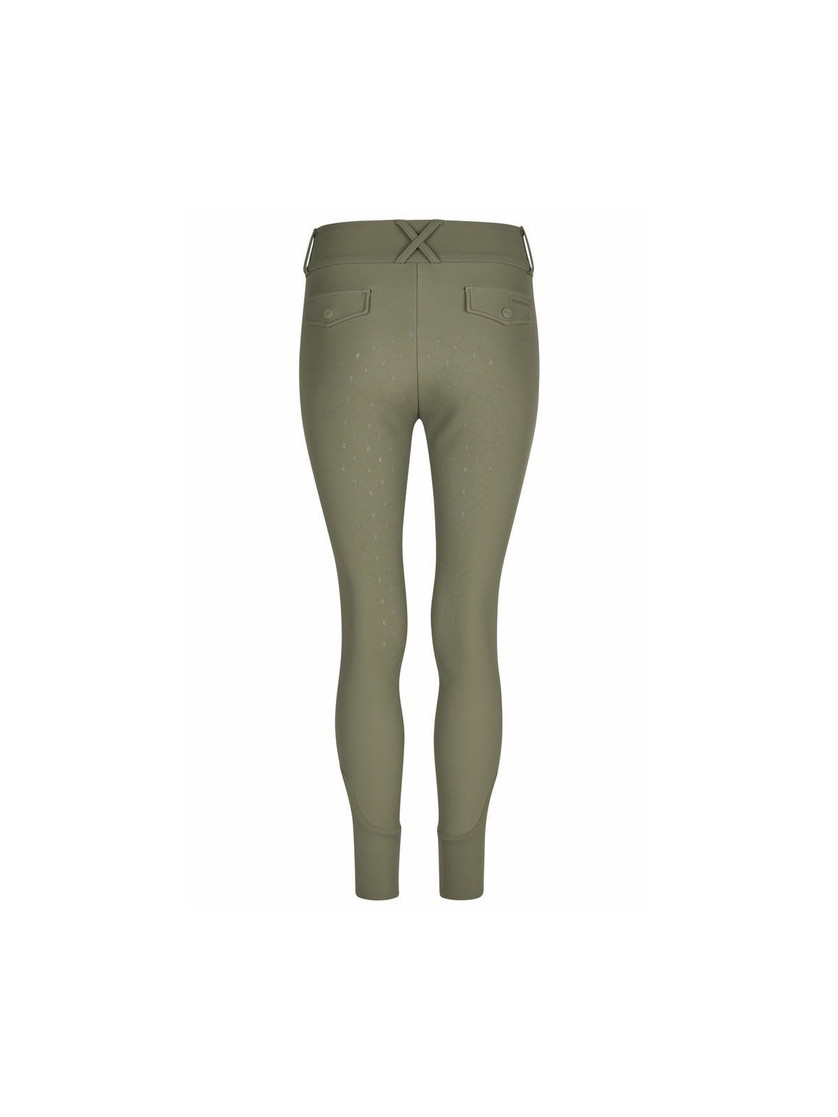 ESKADRON BRYCZESY JEŹDZIECKIE Z PEŁNYM LEJEM DAMSKIE OLIVE CLASSIC SPORTS - Eskadron Equishop