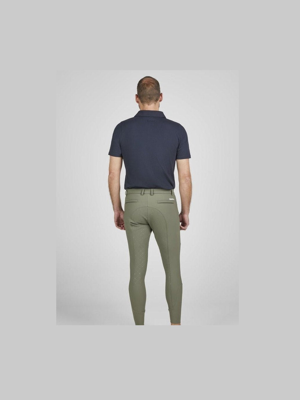 ESKADRON BRYCZESY JEŹDZIECKIE Z PEŁNYM LEJEM MĘSKIE OLIVE CLASSIC SPORTS - Eskadron Equishop